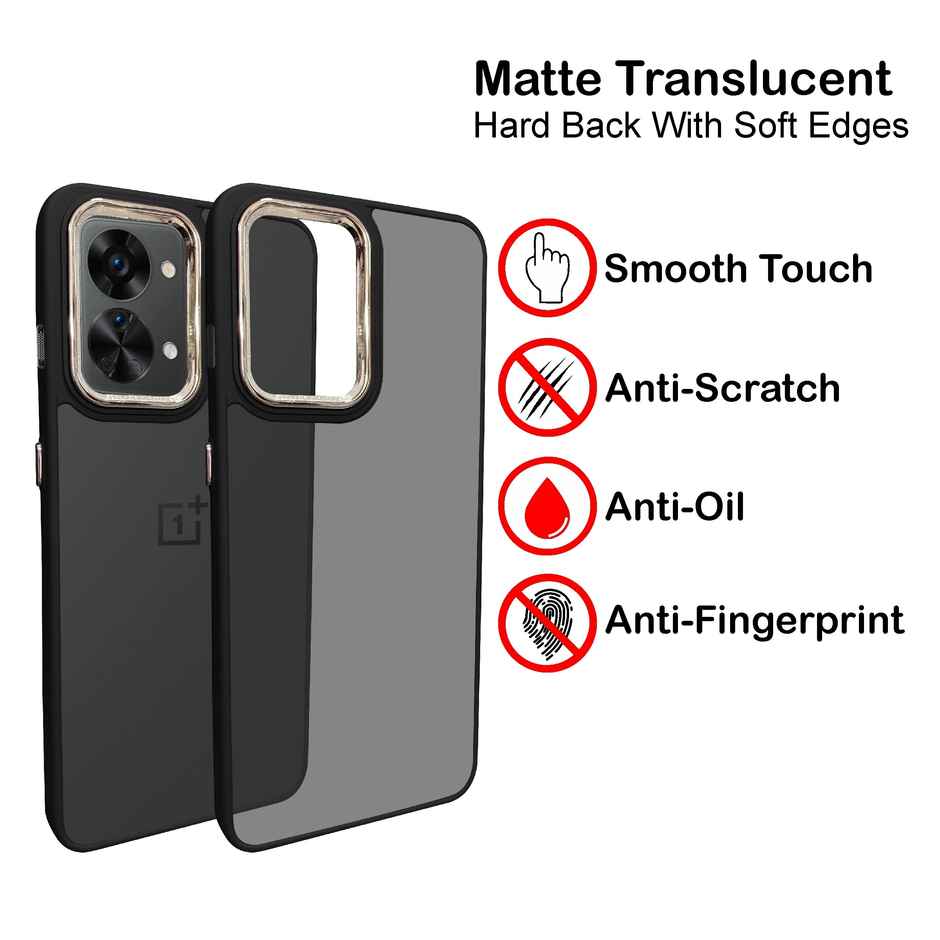 Artistque Case for Oneplus Nord 2t 5g Back Cover colored Frosted Stylish Cover