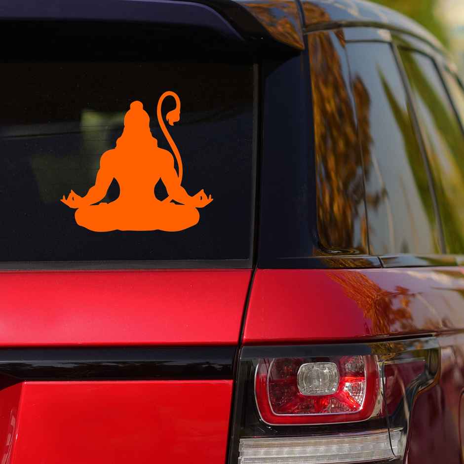 House Of Festivals Automobile Reflective Sticker - 10 x 10 Inches Design 9