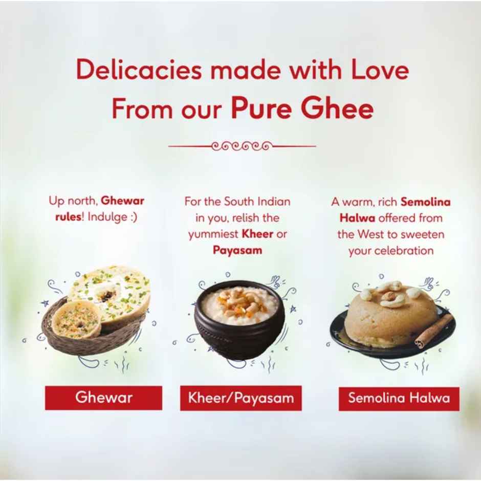 Sri Sri Tattva Pure Cow Ghee | Natural