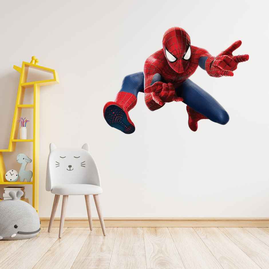 Wollzo 80 cm Spider man Removable Sticker