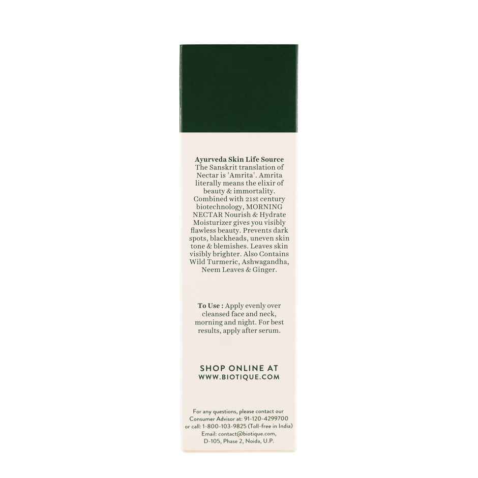 Biotique Morning Nectar Nourish & Hydrate Moisturizer