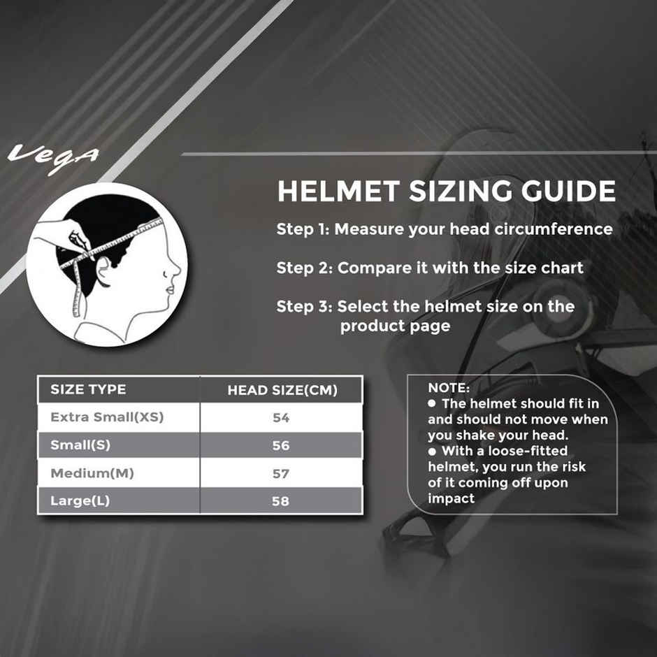 Vega Off-Road Motocross Lightweight Full Face Helmet-White Black - M