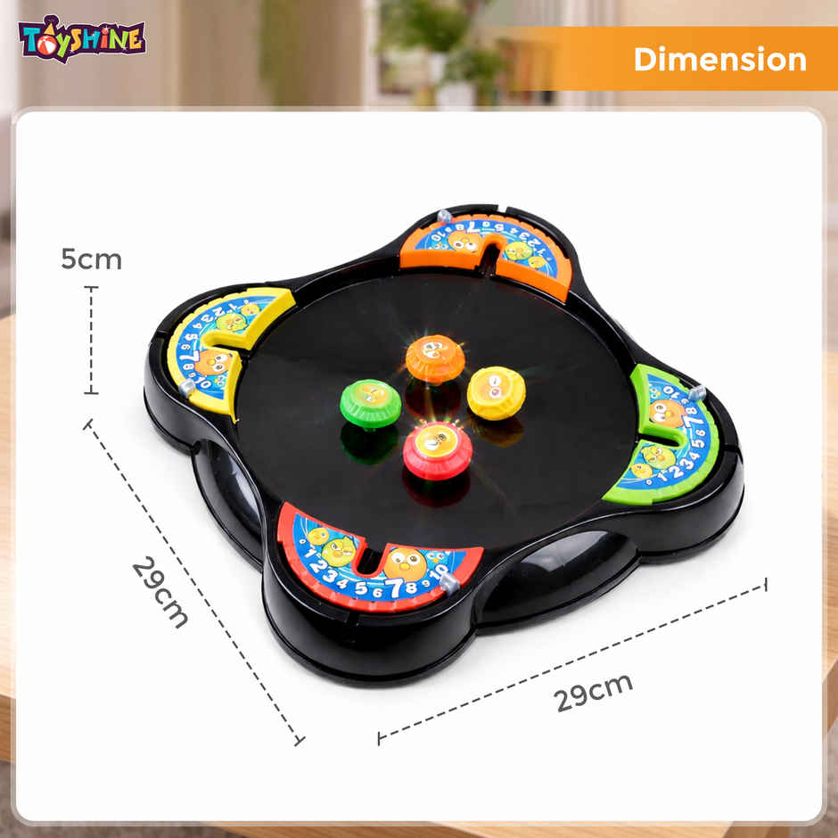 Toyshine Cool Top Fusion Battle Spinning Tops Game for Kids | 2+ years | Battling Top Stadium