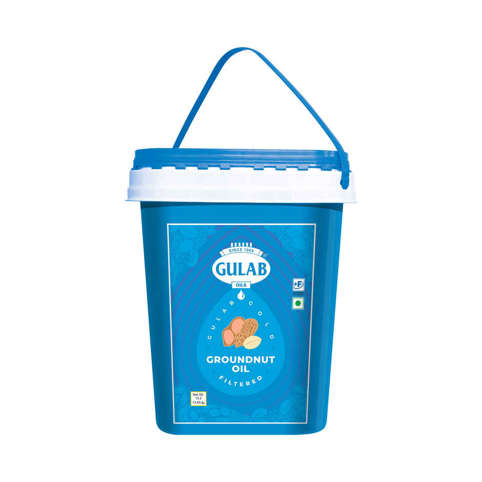 Gulab Groundnut Filtered Oil Bucket