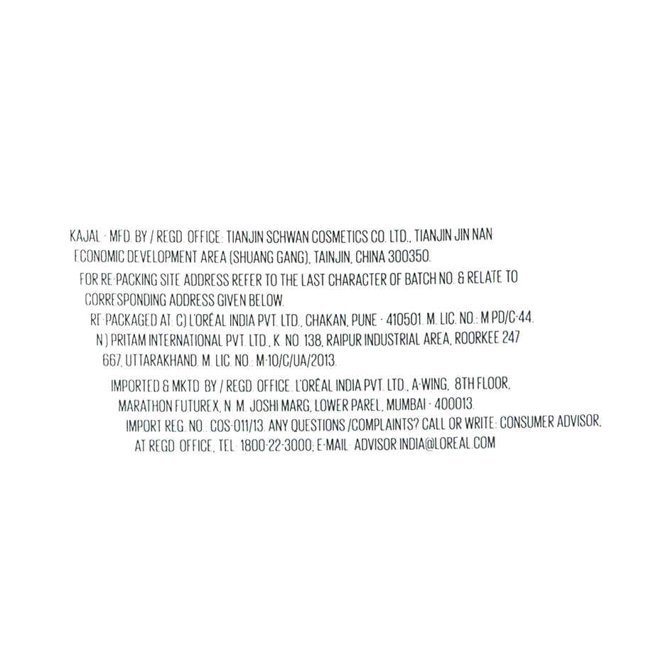 Maybelline Colossal Kajal Pack of 2, Black