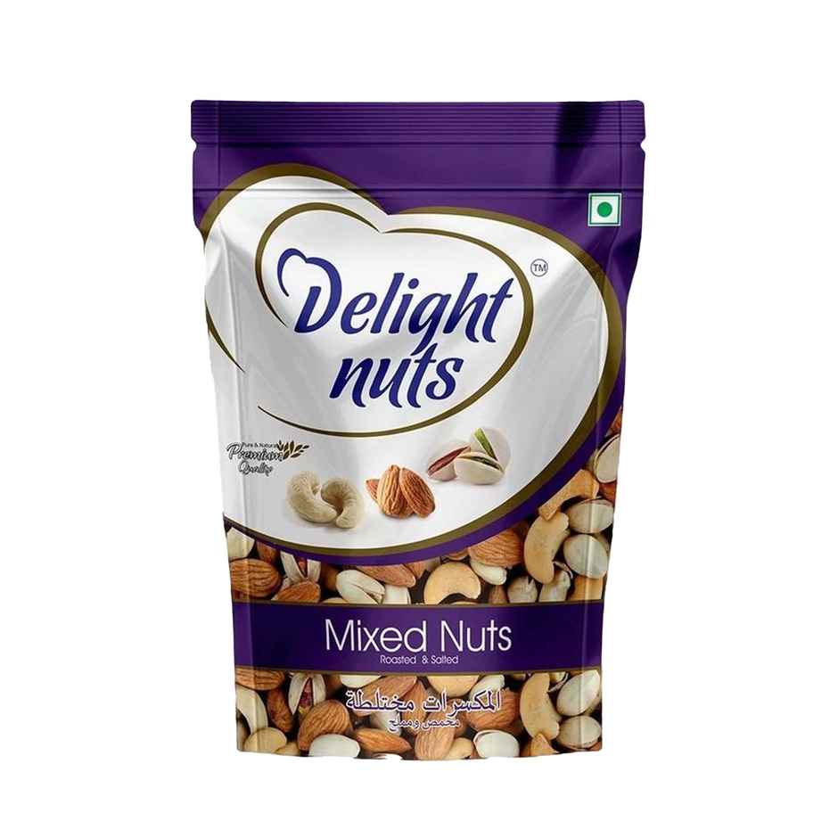 Delight Nuts Mixed Nuts Roasted And Salted - Premium Quality