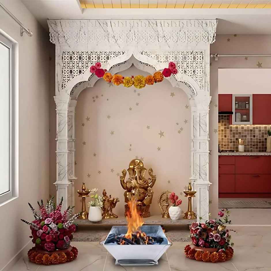 Small Size | Silver Hawan Kund | Divine Vibes