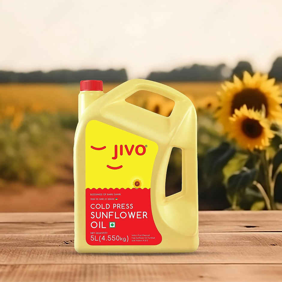 Jivo Sunflower Cold Pressed Oil | Healthy Cooking Oil