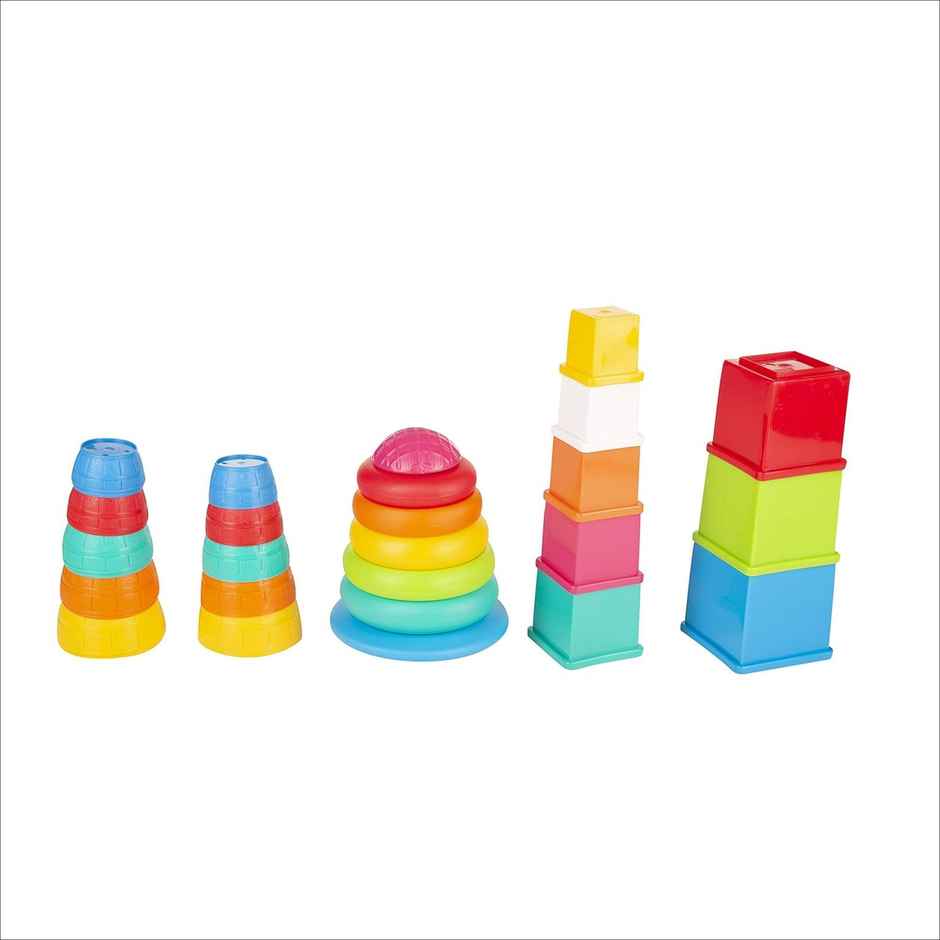 Funskool Giggles Stack N Nest Toy Set - Perfect for Little Hands