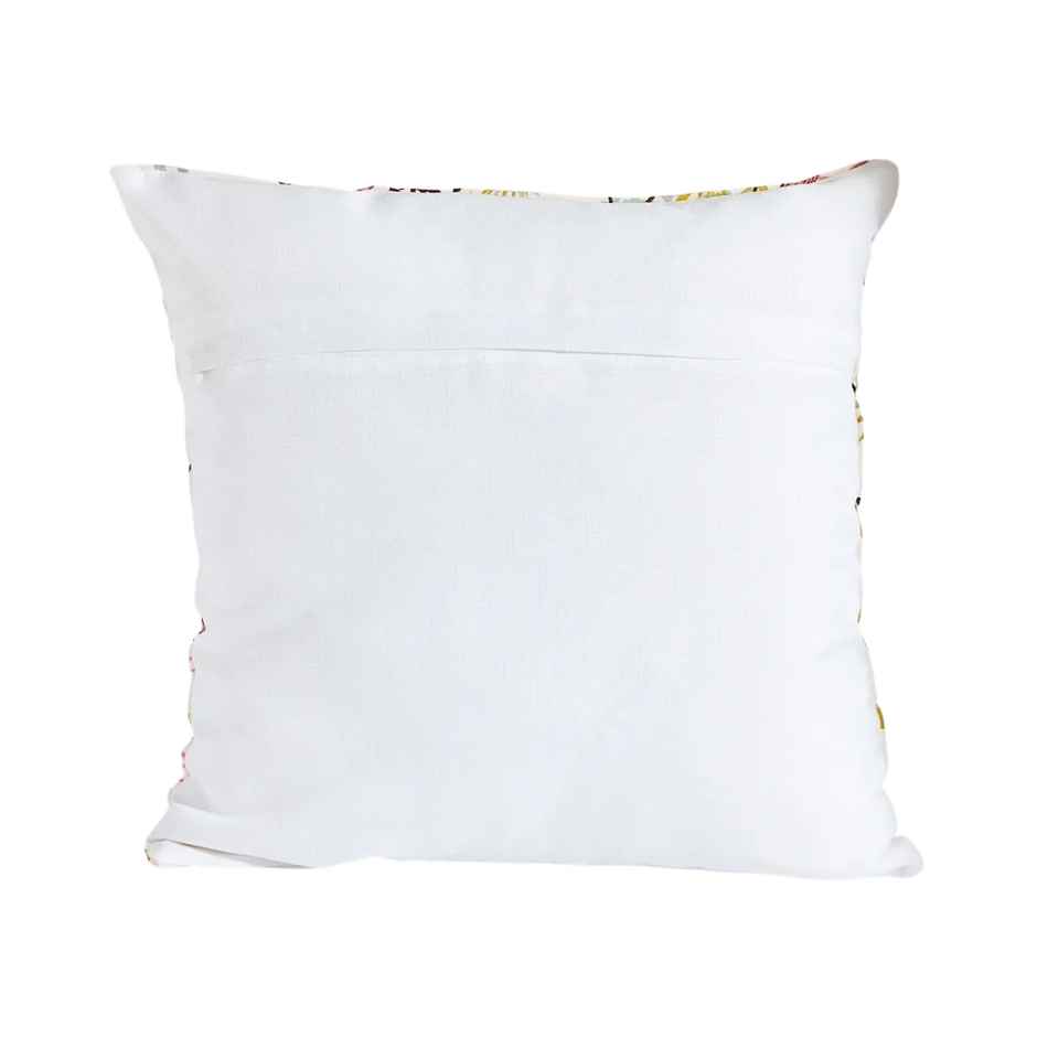 Teal By Chumbak | Peachy Crane 16 inch Cushion Covers Set Of 5