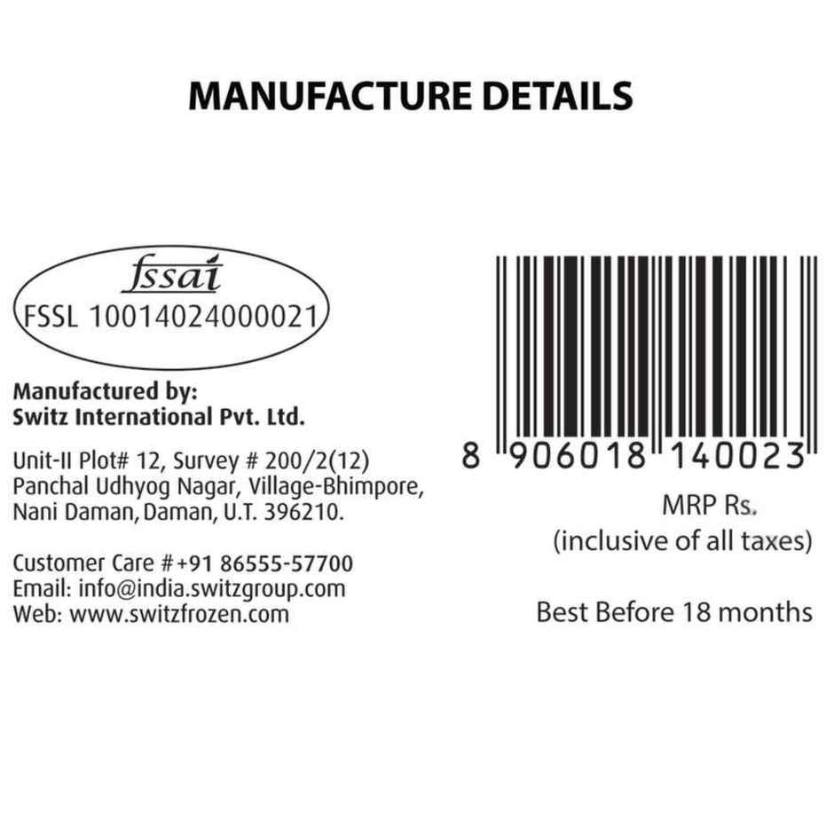 Switz Puff Dough Paratha (05 Units)(400gms) & Switz Spring Roll Dough Sheets 20 Piece(20pc) Combo