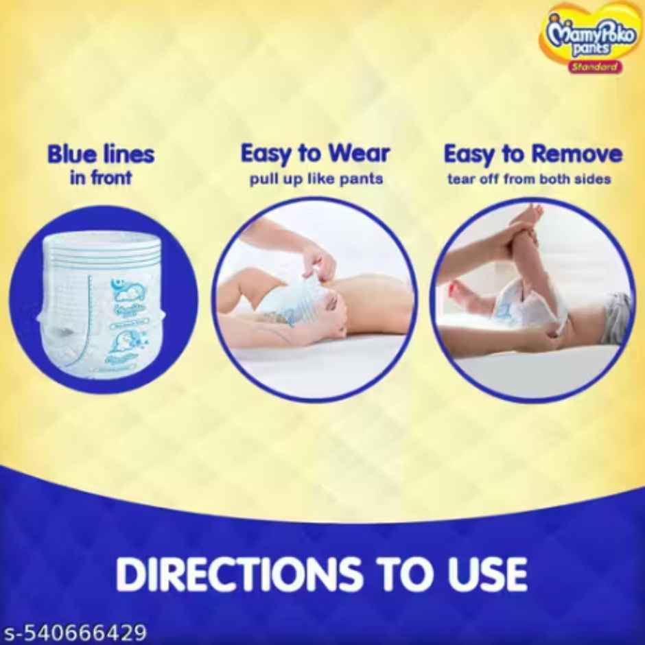 Mamypoko All Night Absorb Pant Style Diaper | 2XL | 40 pcs