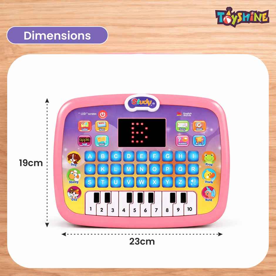 Toyshine Kids Computer Tablet Toy Baby Children Early Educational Learning Machine Toy | 6+ years