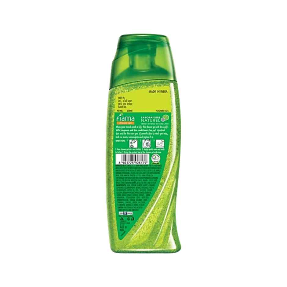 Fiama Body Wash Shower Gel Lemongrass & Jojoba, for Smooth Skin & Gentle Exfoliation