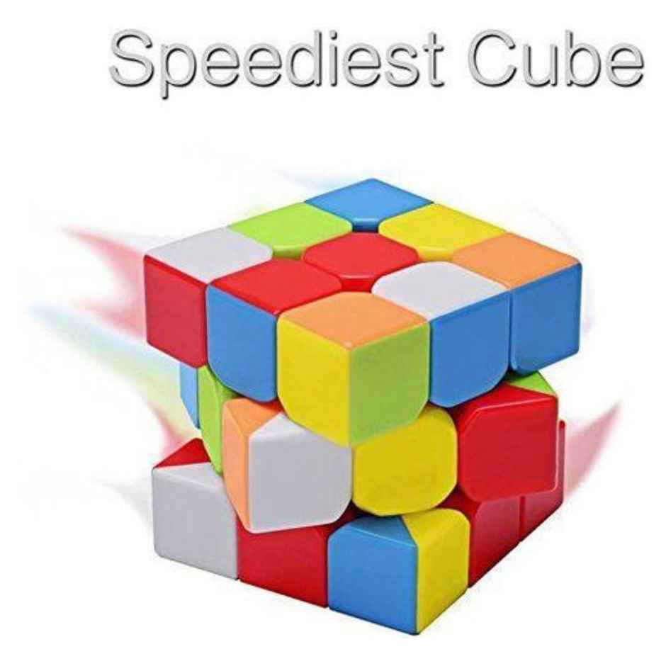 Toy Cloud High Speed Stickerless 3x3 Magic Rubic Cube Puzzle Maze for Kids,Return Gift, Indoor Game