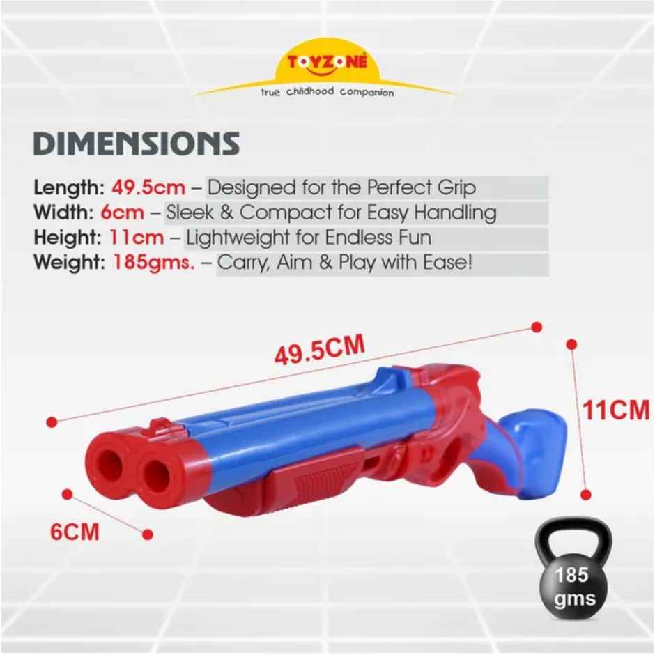 Toyzone Superman Double Barrel Shotgun