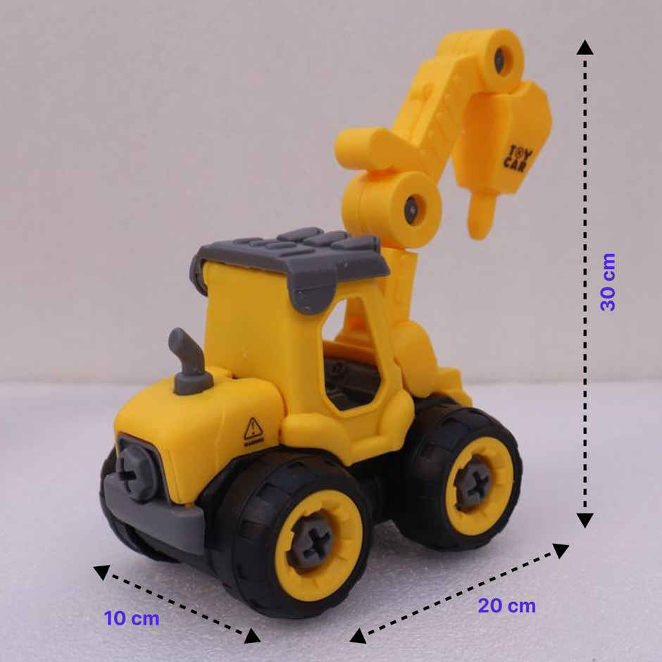 Toyshine Take Apart Toys 4 Pack Diy Construction Engineering Car Stem Toy