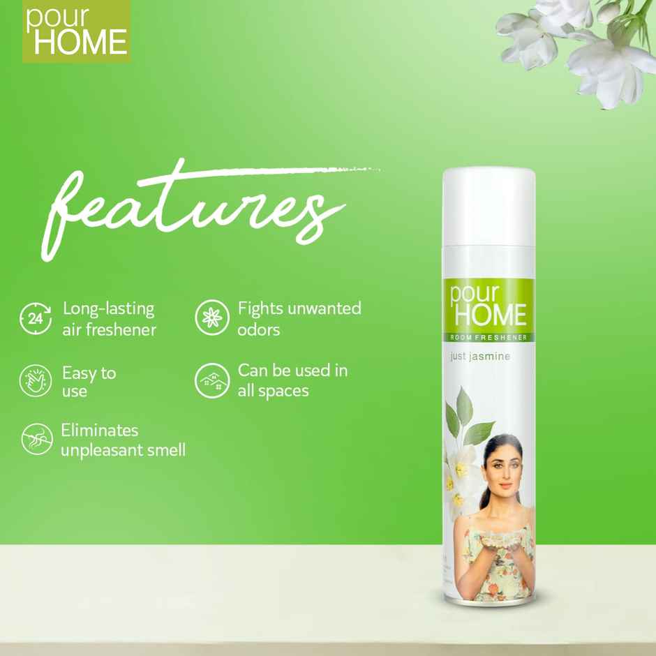 Pour Home Sacred Sandal & Just Jasmine Room Freshener Spray