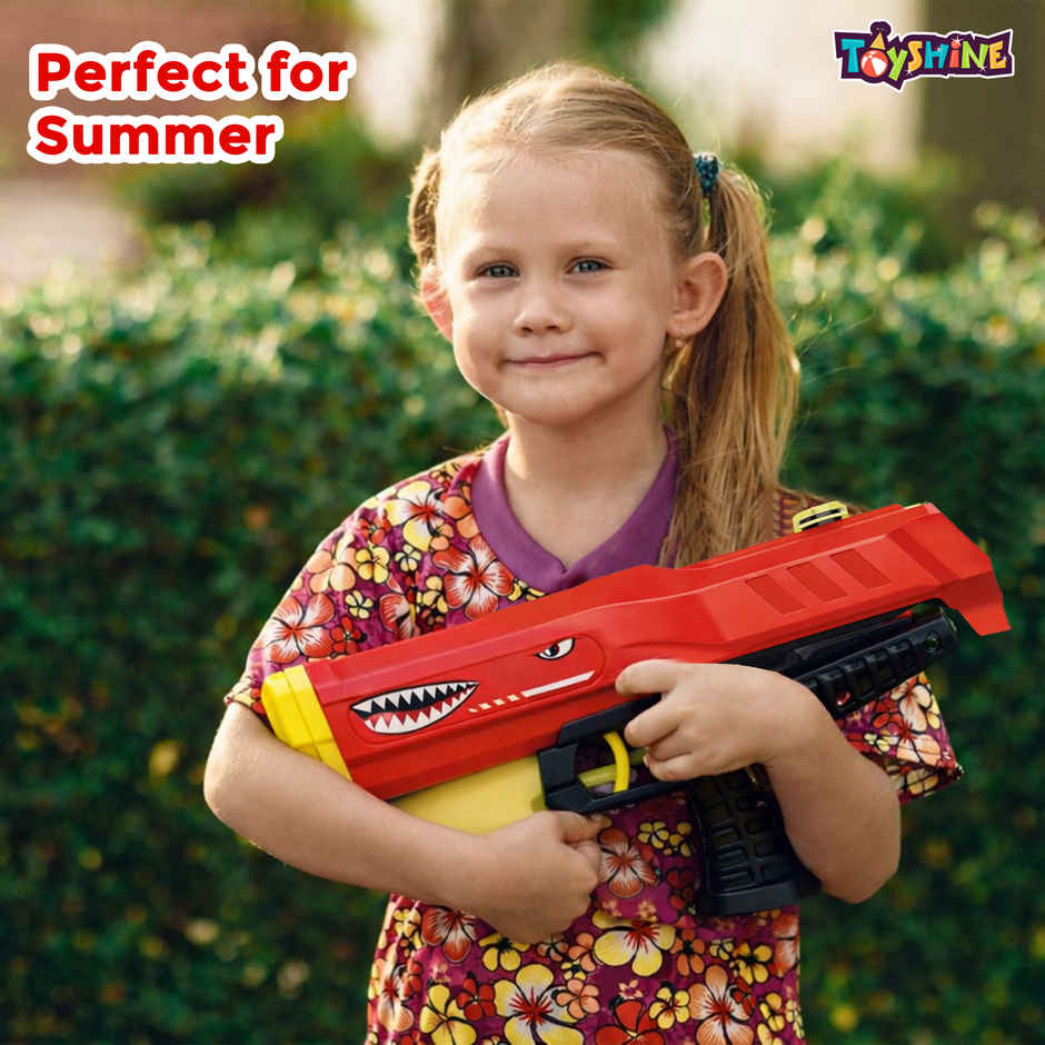 Toyshine Shark Design Water Gun Toy | 160 ml Tank Capacity Water Blaster