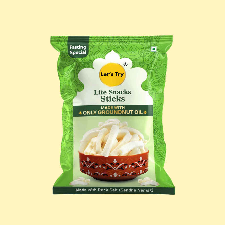 Let's try Lite Snacks Sticks | Vrat | Fasting Special