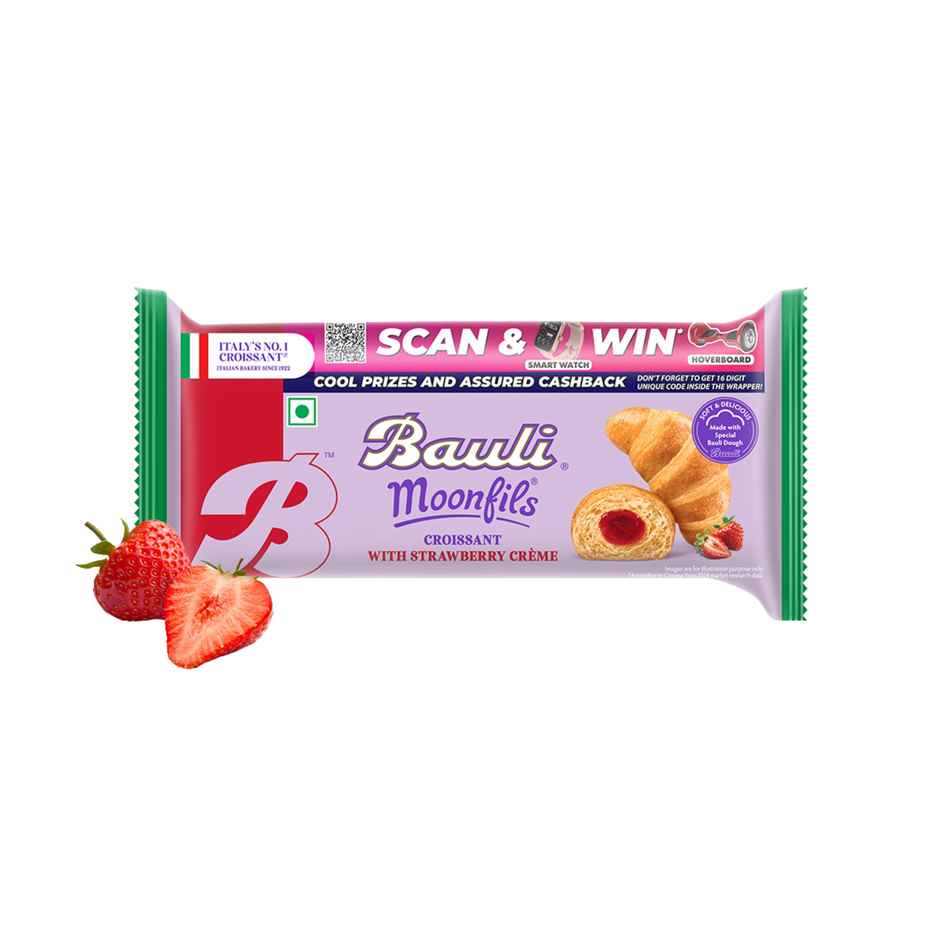 Bauli Moonfils Croissants Strawberry (Veg)