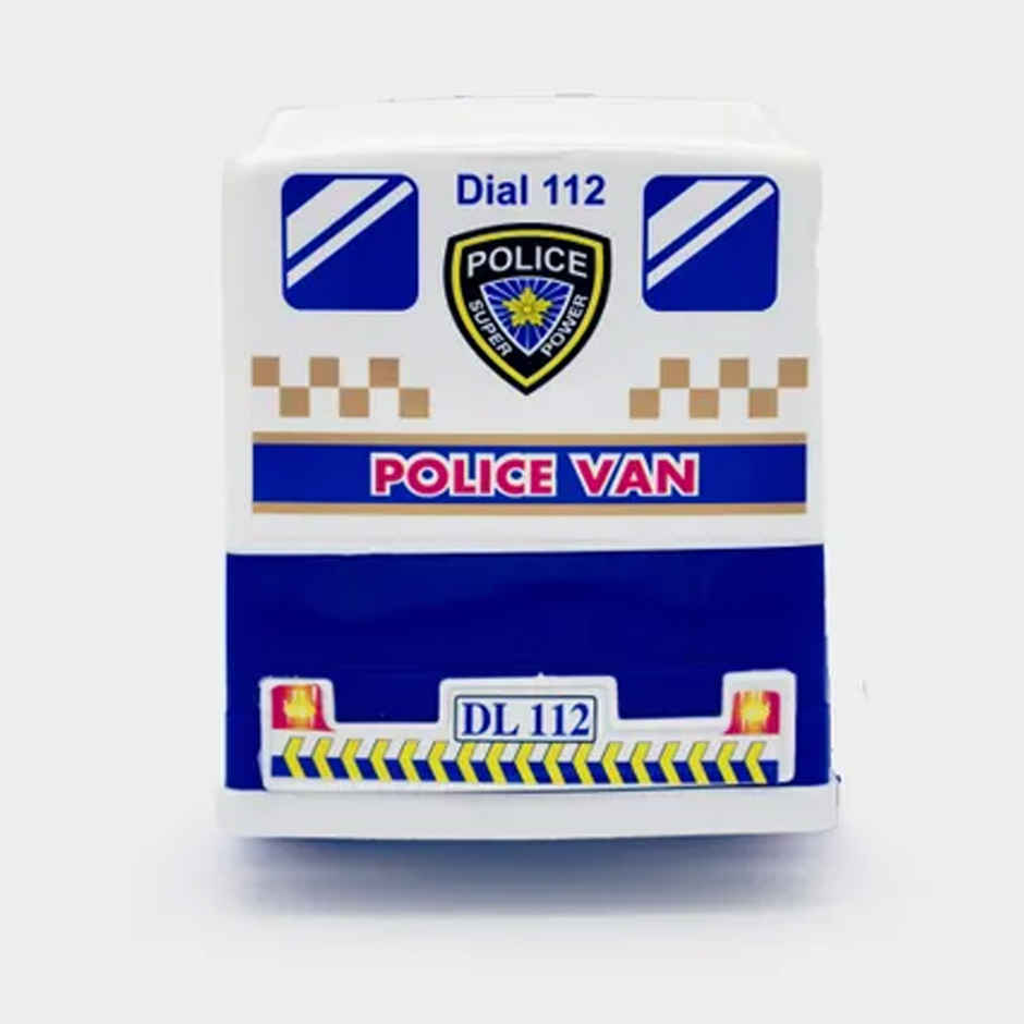 Toybharat Police Van Toy for Kids | Fun Travel Toy and Birthday Surprise | Assorted