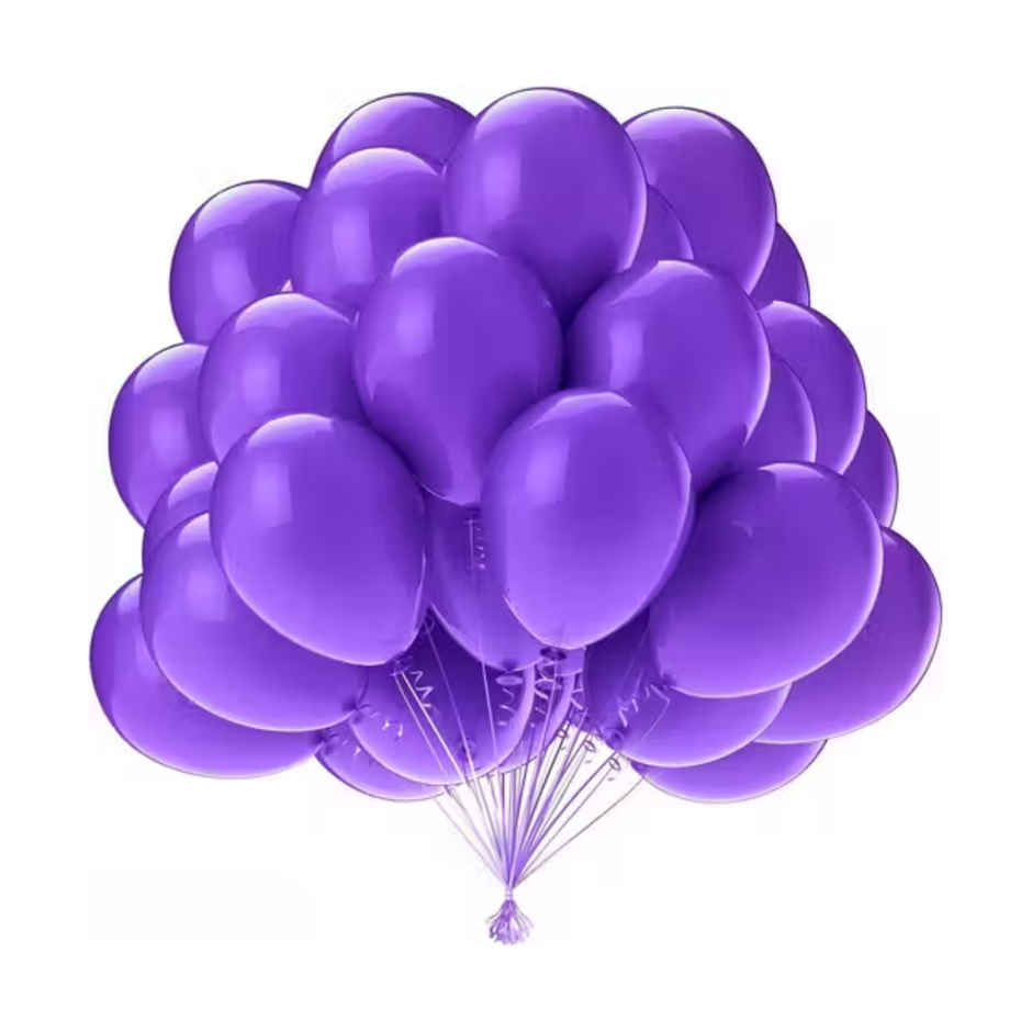Let's Vybe Balloon Purple