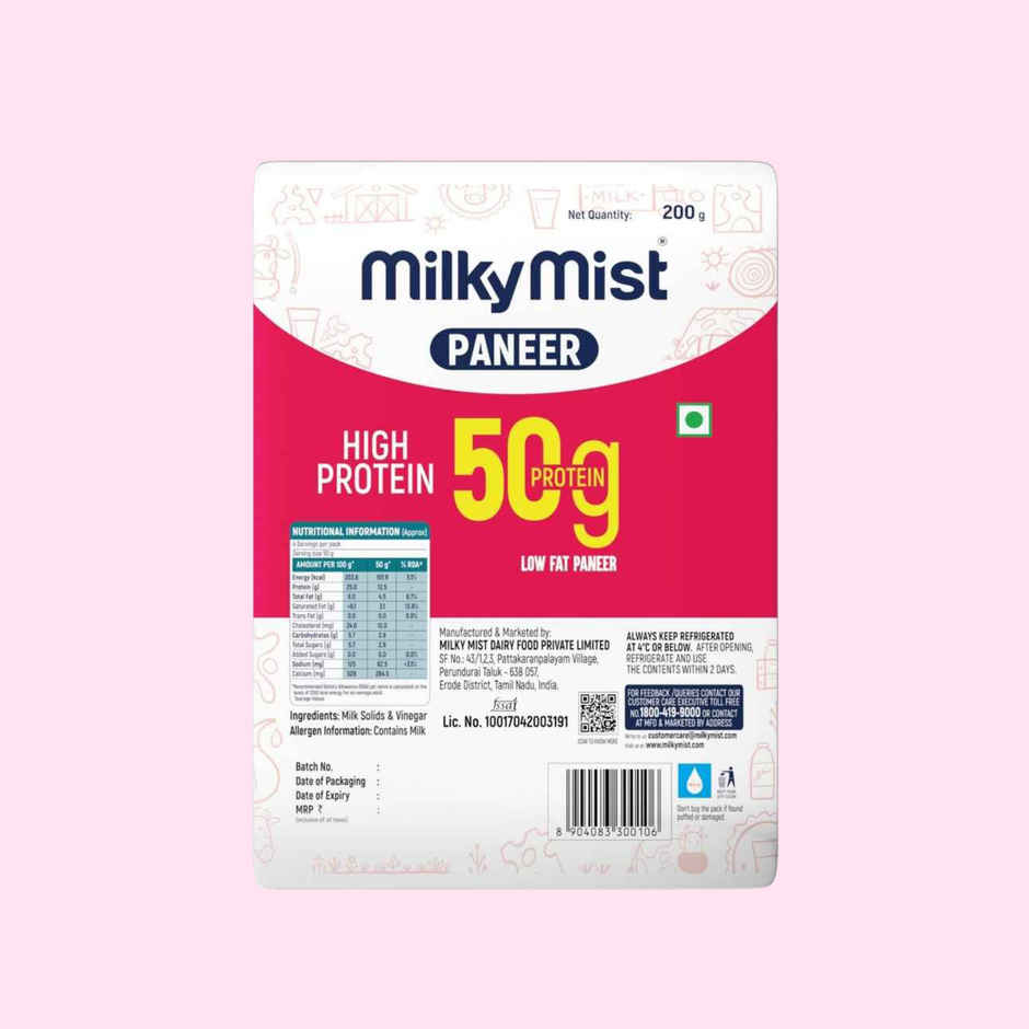 Milky Mist High Protein Paneer