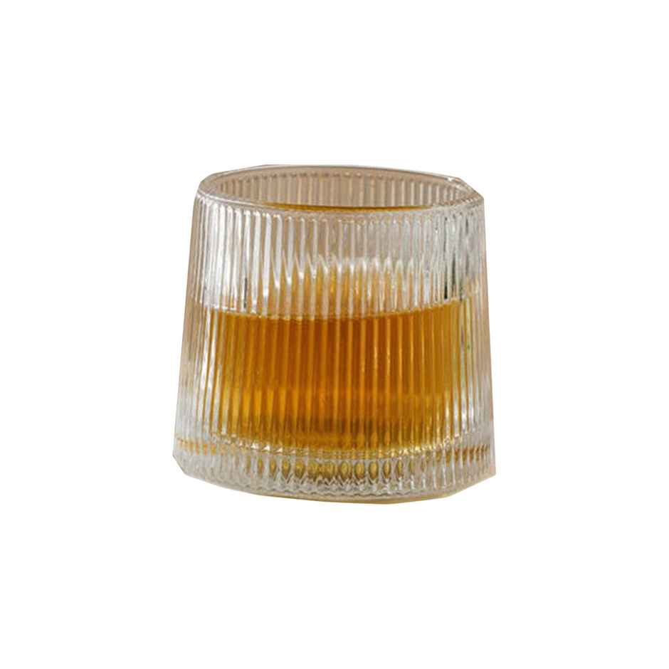 Nestasia Rotating Fluted Glasses - Set of 6 | 150 ml