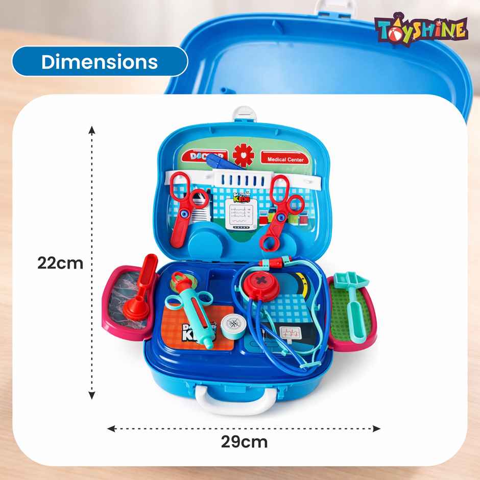Toyshine Carry Along Doctor Pretend Play Set | 4 - 8 years | Assorted