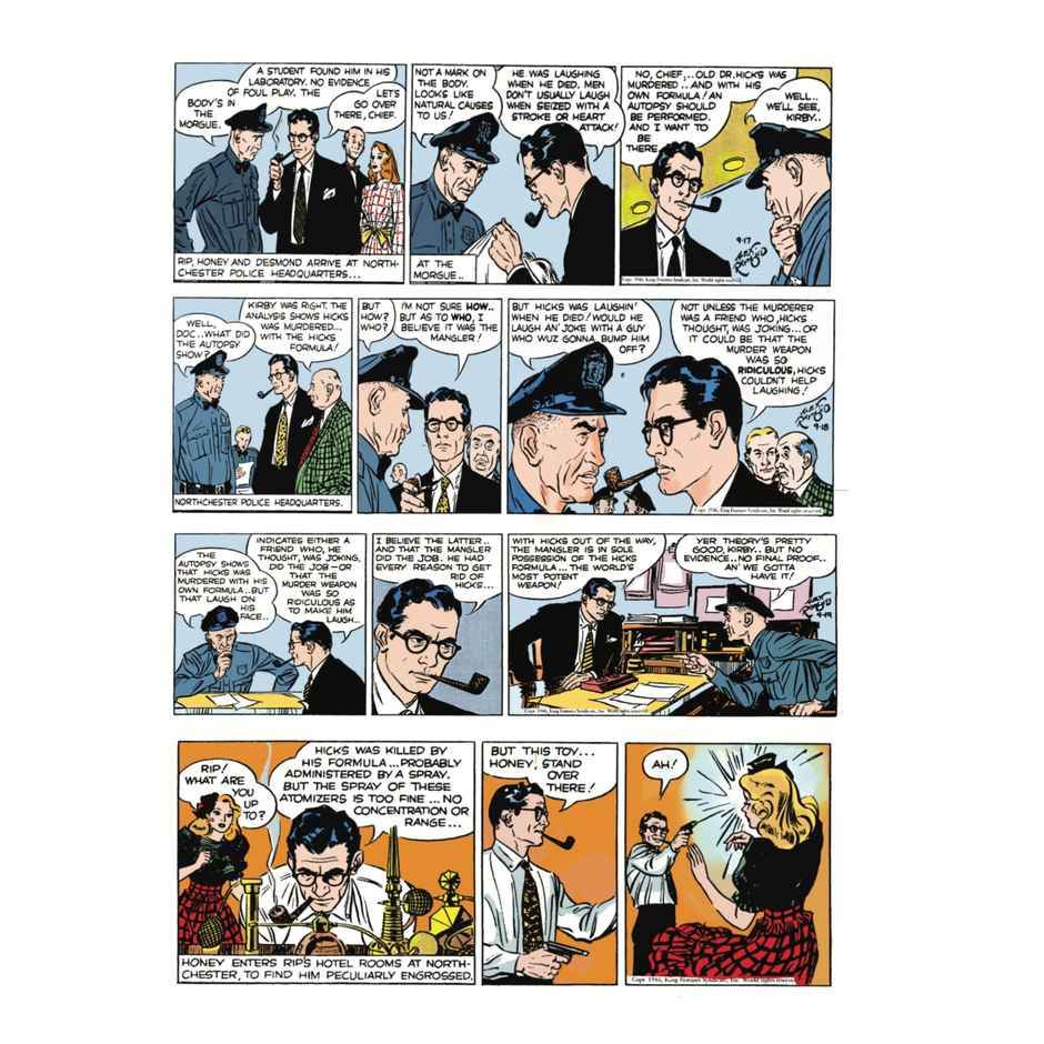 Rip Kirby The Liquid Murder