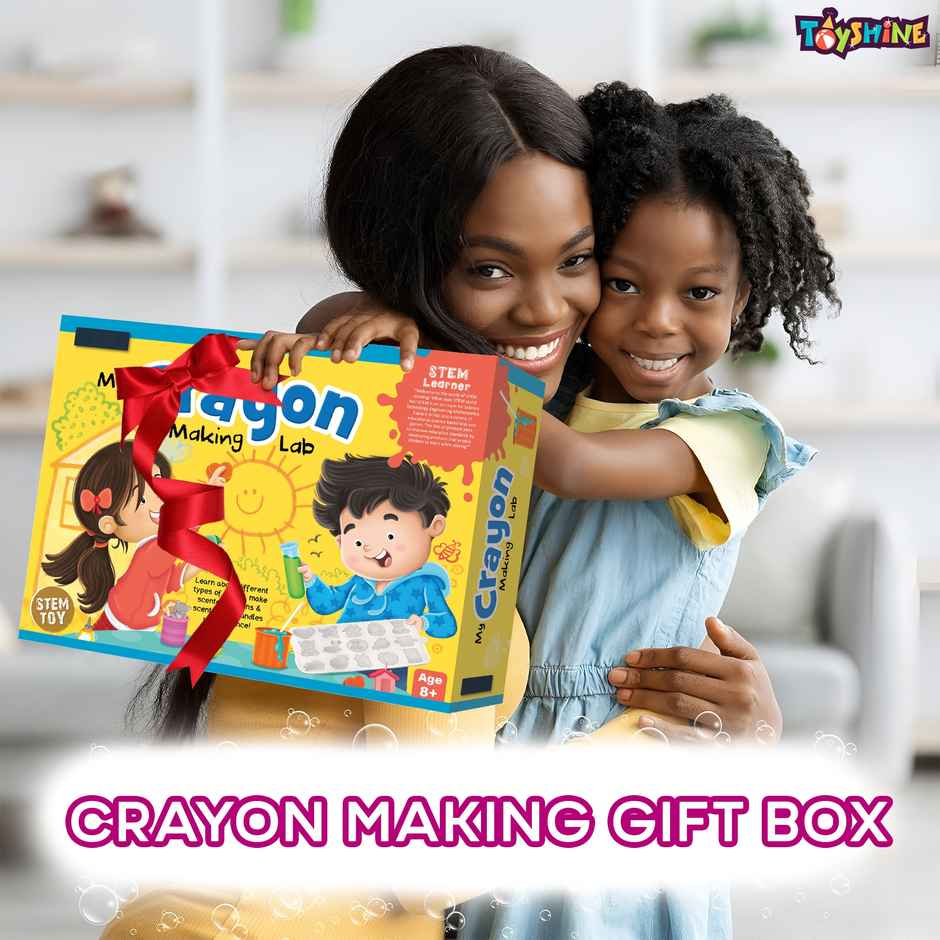 Toyshine My Crayon Making Lab STEM DIY Toy Kit For Kids | 6+ Years Old