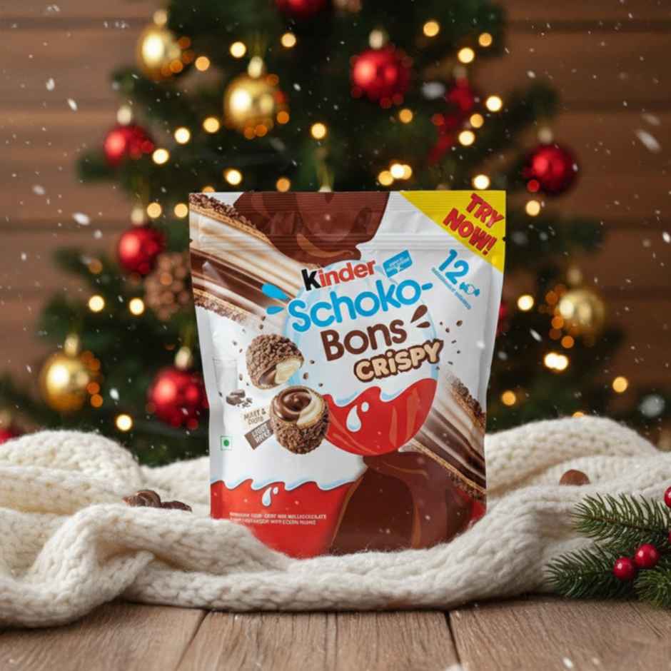 Kinder Schoko-Bons Crispy | Chocolate | Milky & Cocoa Filling
