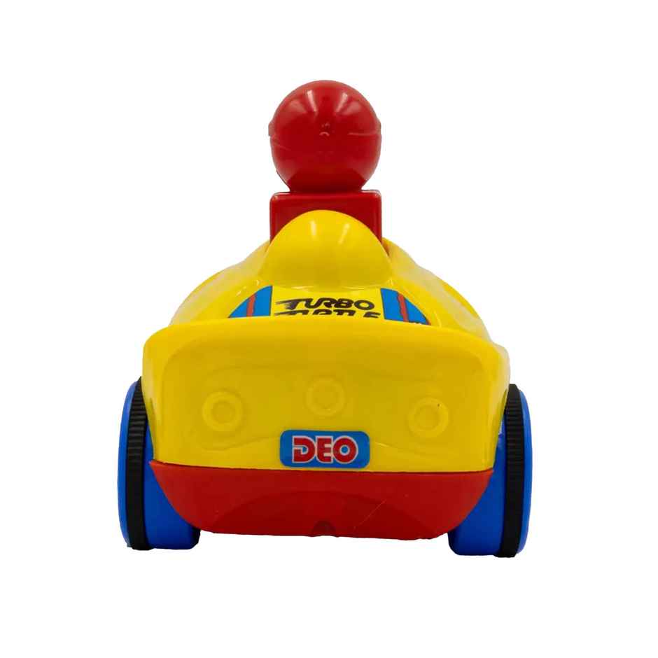 Toybharat Push N Go Turbo | Multicolour | Travel Toys | Birthday Gift | Toy N Go Toys | Assorted