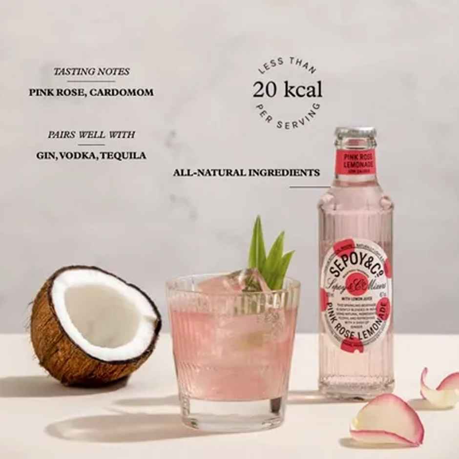 Sepoy & Co. Pink Rose Lemonade | Floral & Refreshing Combo 