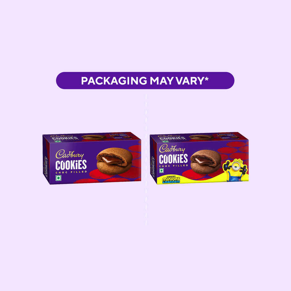 Cadbury Choc Filled Cookies Minion Pack