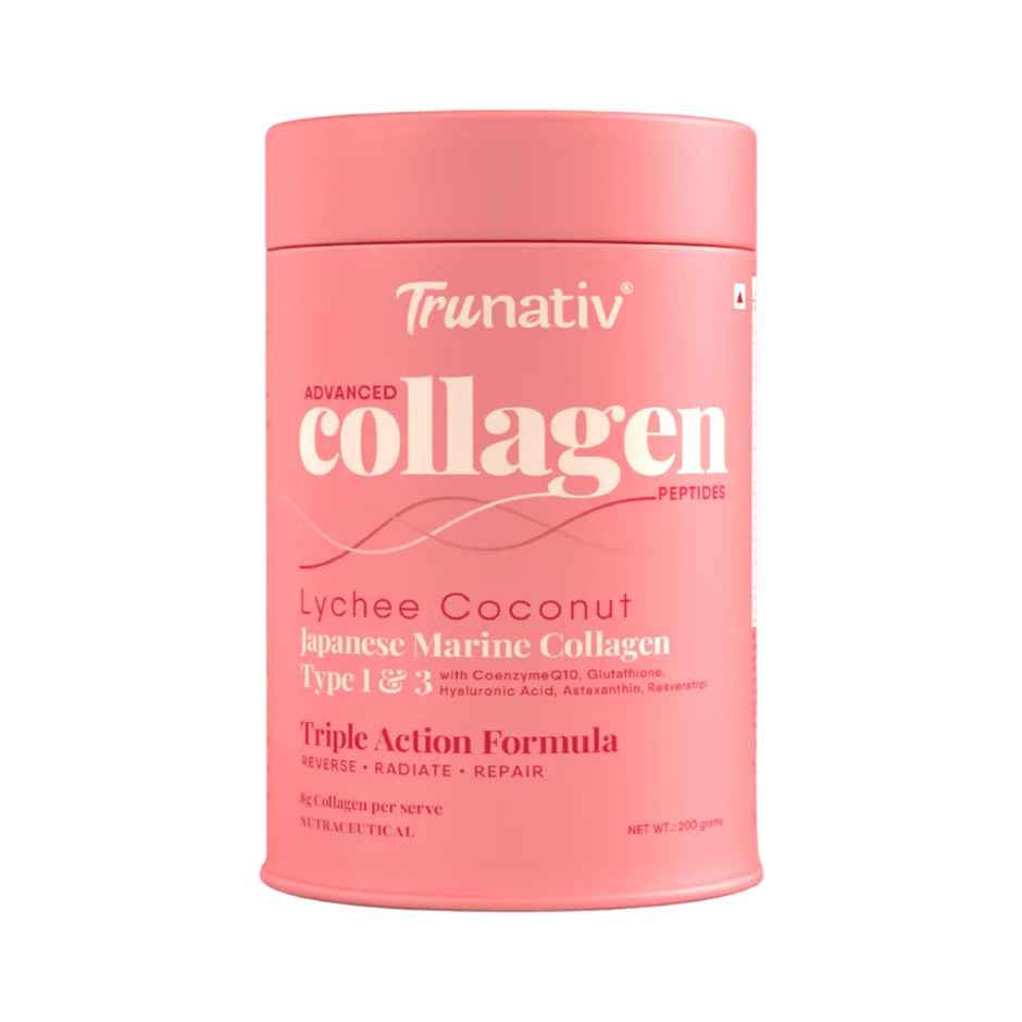 Trunativ Advanced Collagen Peptides - Lychee Coconut