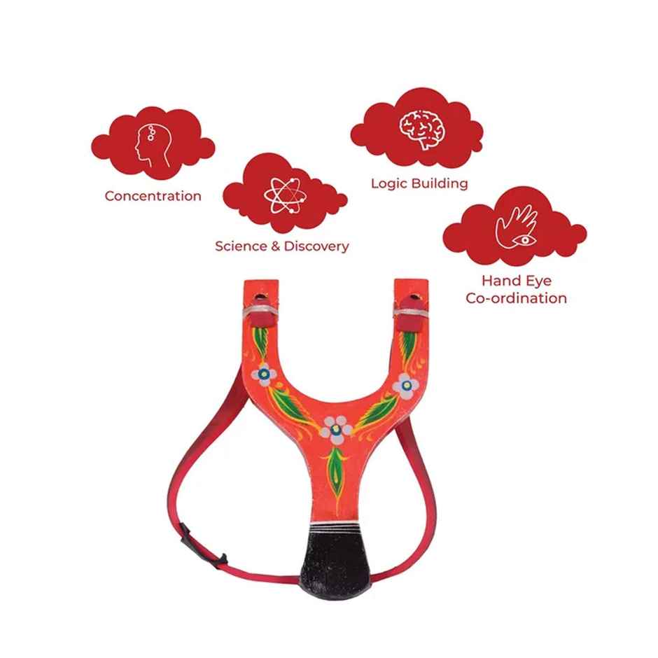 Desi Toys Gulel (Catapult) - Classic Outdoor Fun for Kids