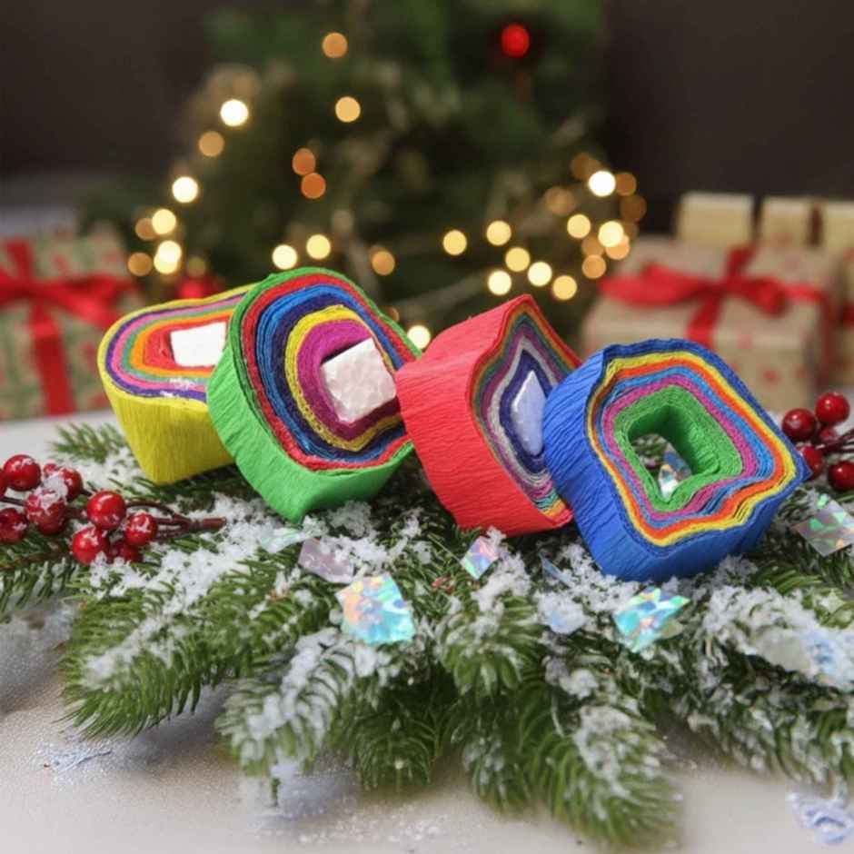 Crepe Paper Rolls For Party Decorations and Craft | Se7en