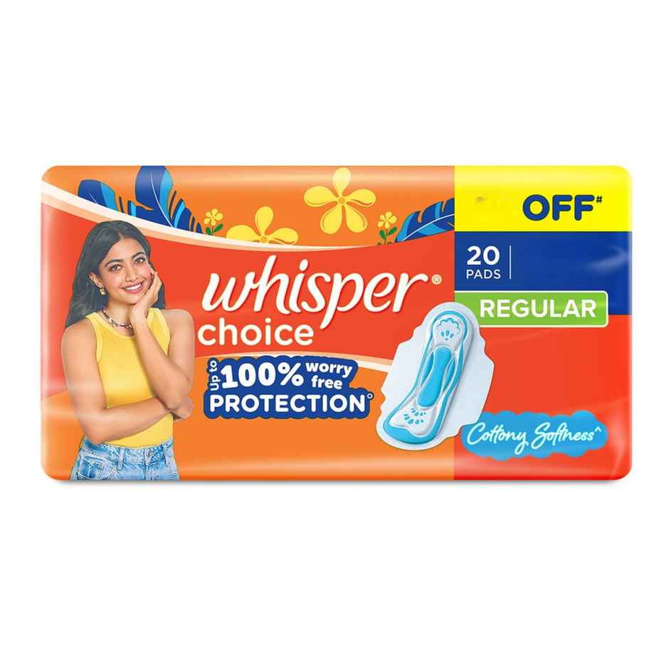 Whisper Choice Regular Sanitary Pads