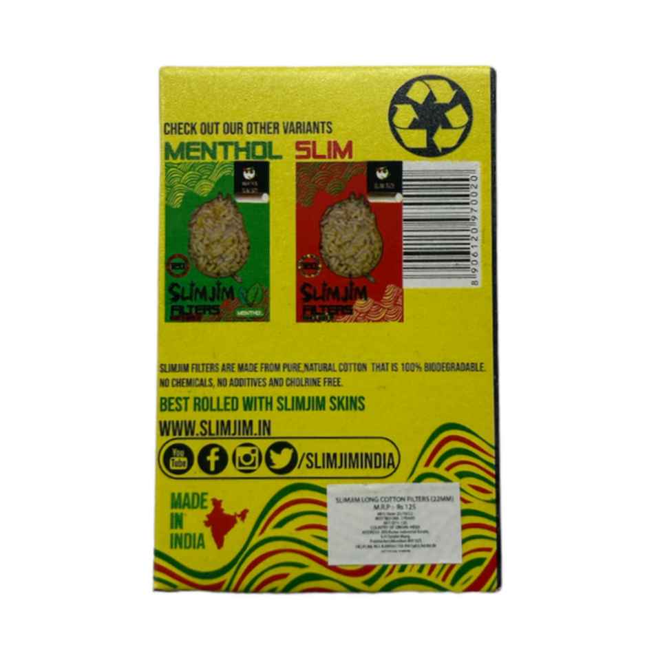 Slimjim Long Cotton Filters