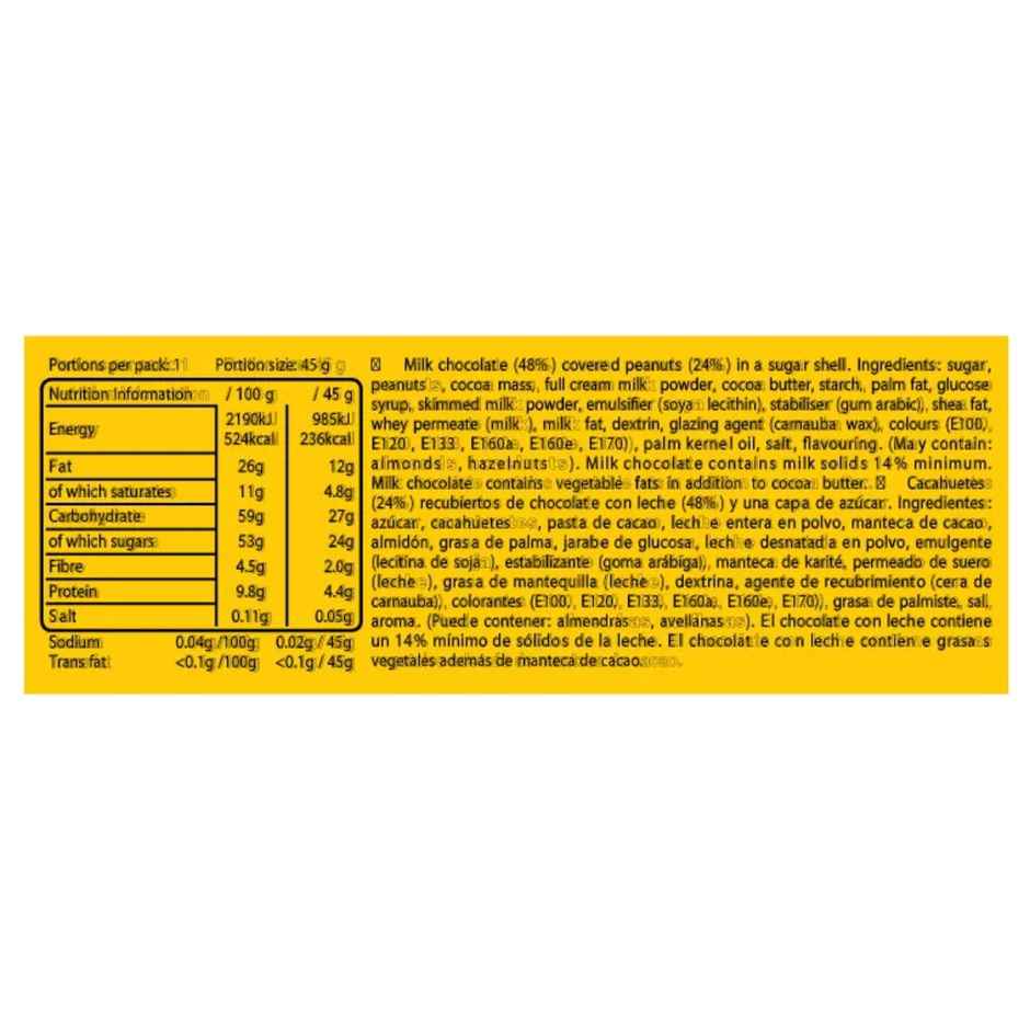 M&M Peanut Milk Chocolate Candies