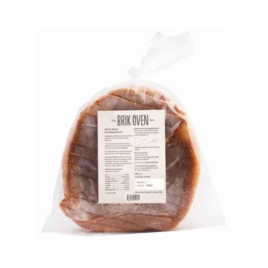 Brik Oven Whole Wheat Sourdough Bread