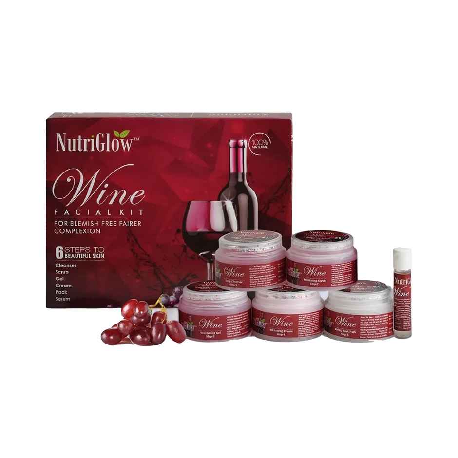 NutriGlow Wine Facial Kit