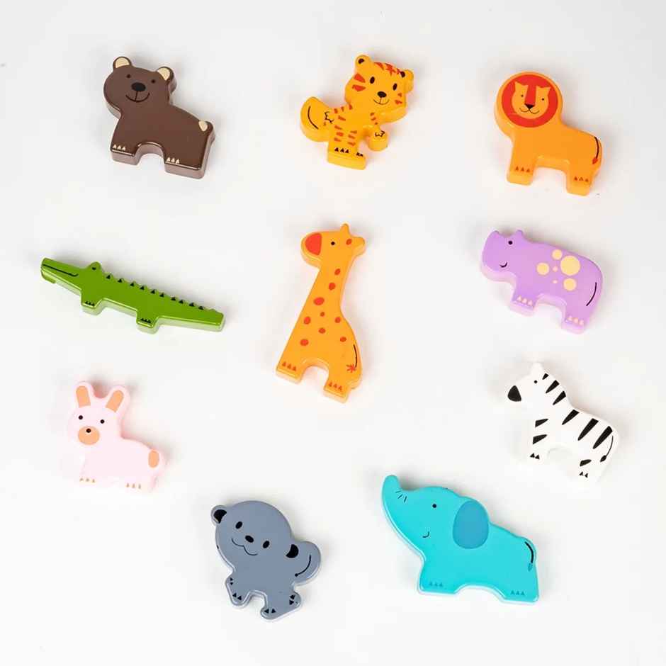 Ratna's Animals Shape Sorter With Hammering Fun