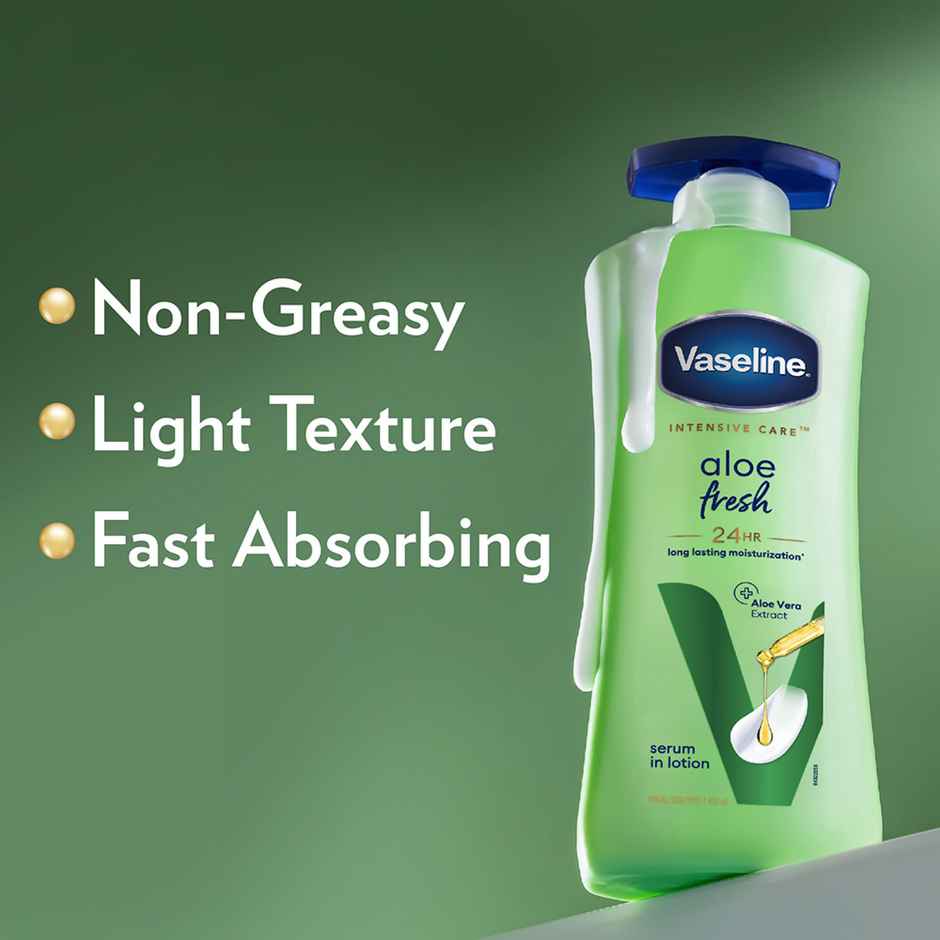 Vaseline Intensive Care Aloe Fresh Body Lotion