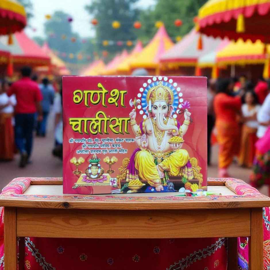 Divine Vibes Ganesh Chalisa Hindi & English