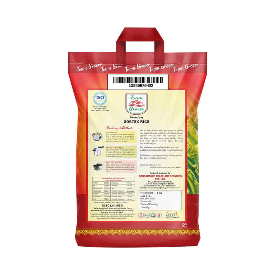 Town Grocer Ponni Boiled Rice