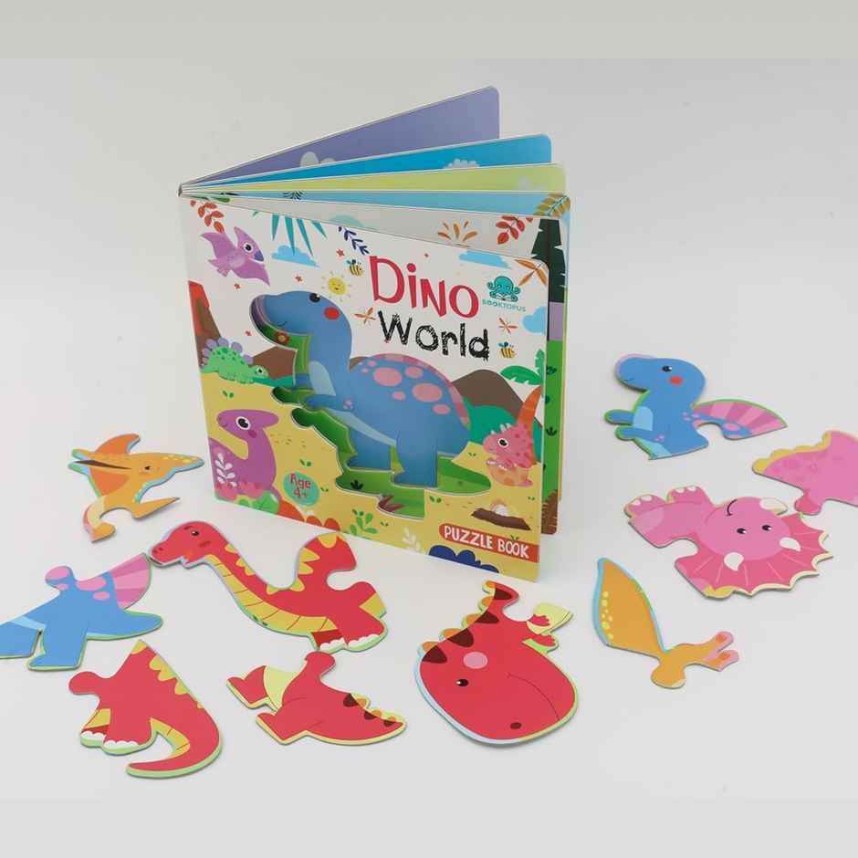 Dino World - Puzzle Book