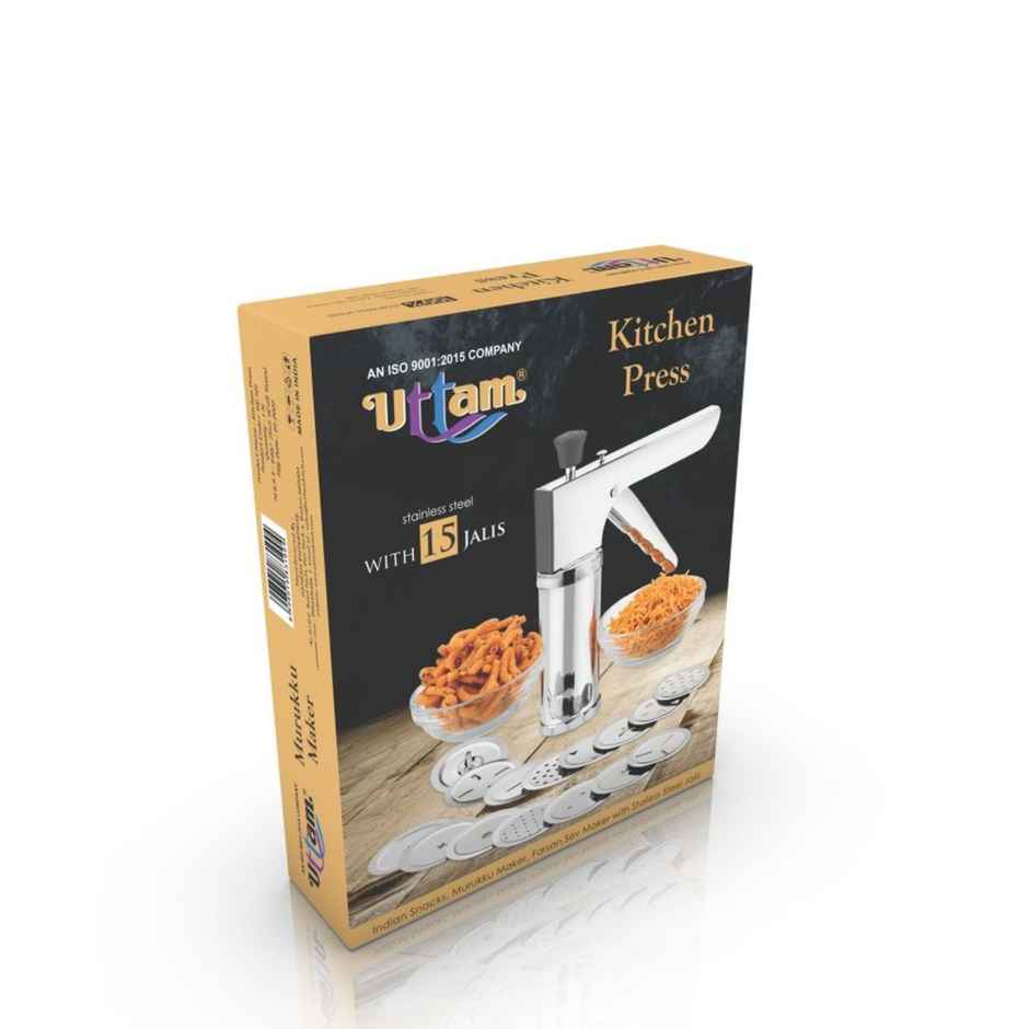 Uttam Stainless Steel Kitchen Press/Noodles/Murukku Maker